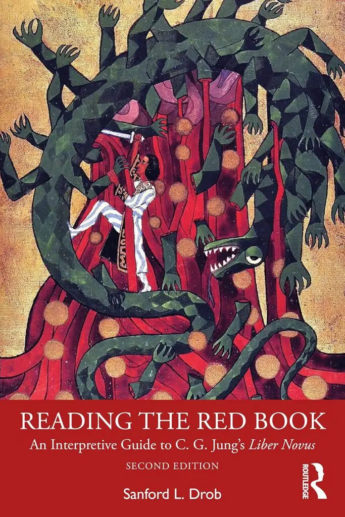 Carl Jung reading the red book